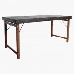 Dining table folding black
