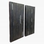 Dining table folding black