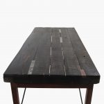Dining table folding black