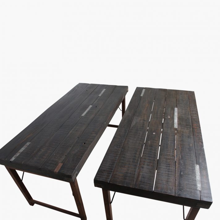 Dining table folding black