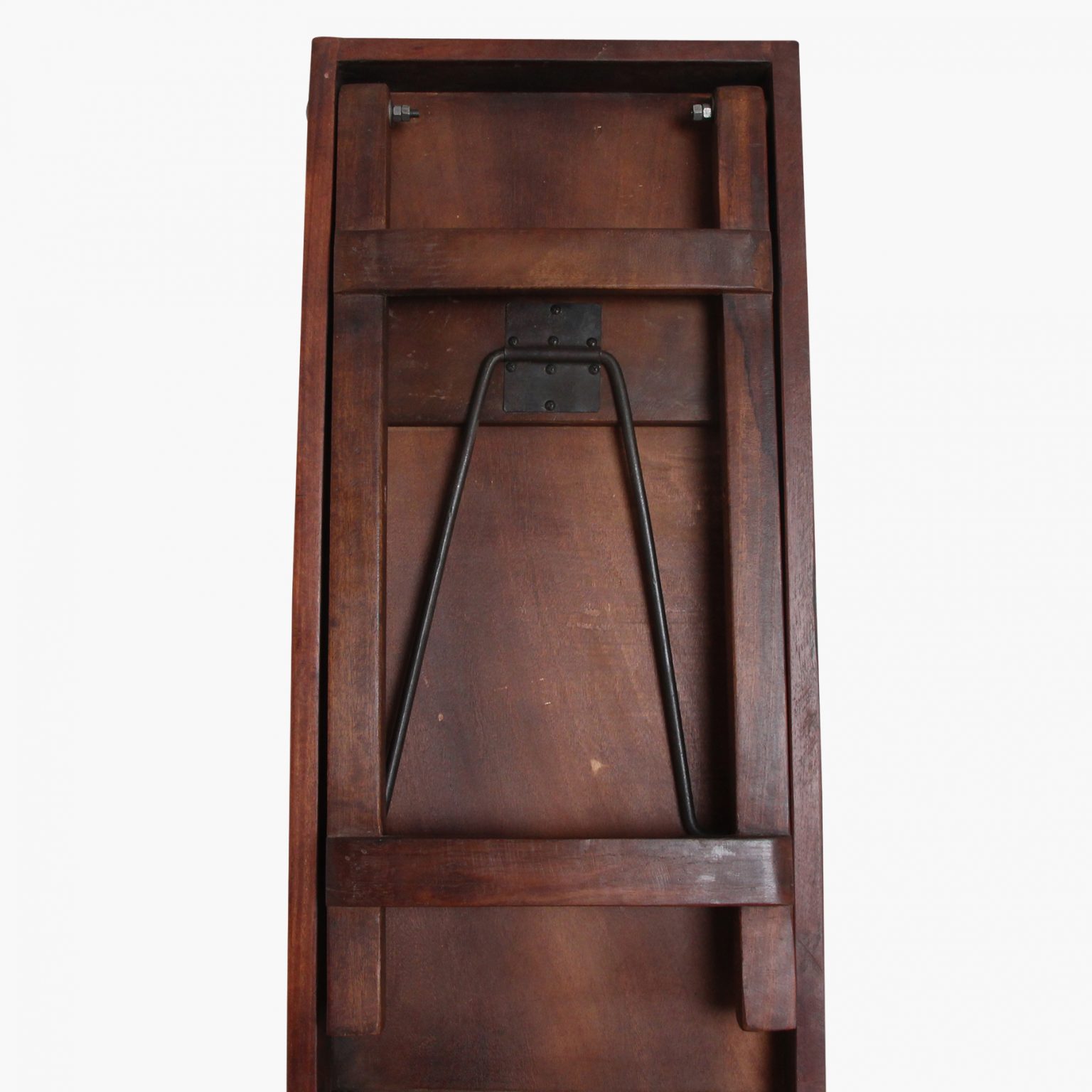 Console tafel met zinken top opklapbaar - Afbeelding 4