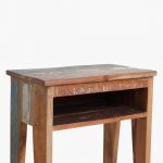 Scrapwood bedside table