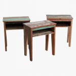 Scrapwood bedside table