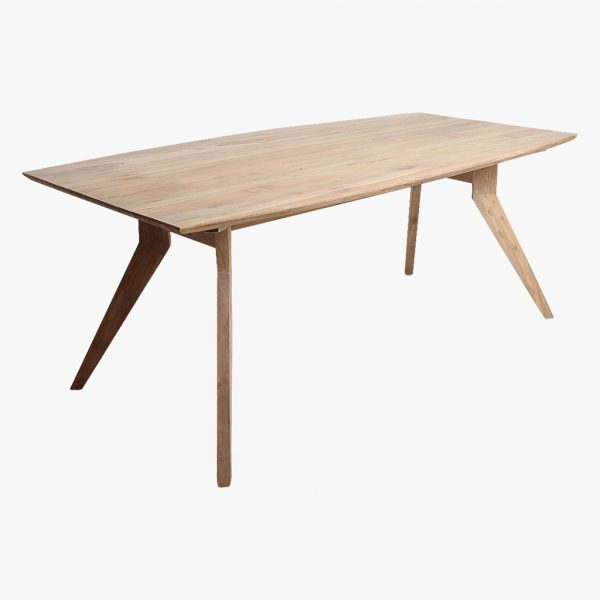 Studio teak rectangular table natural