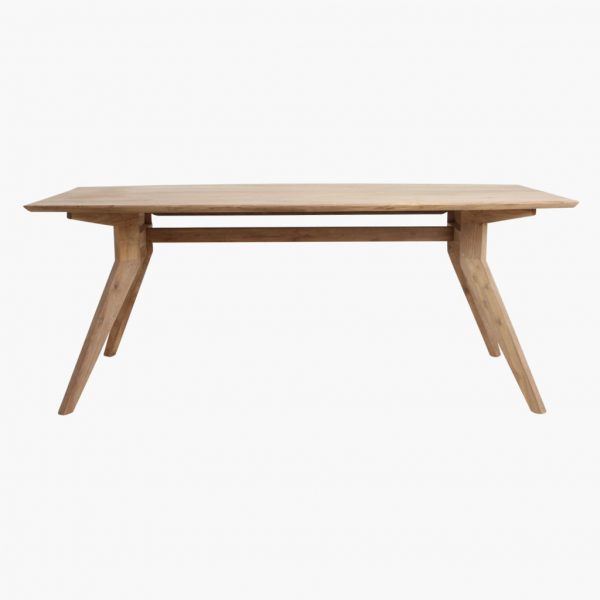 Studio teak rectangular table natural