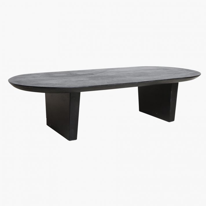 Bullnose salontafel zwart