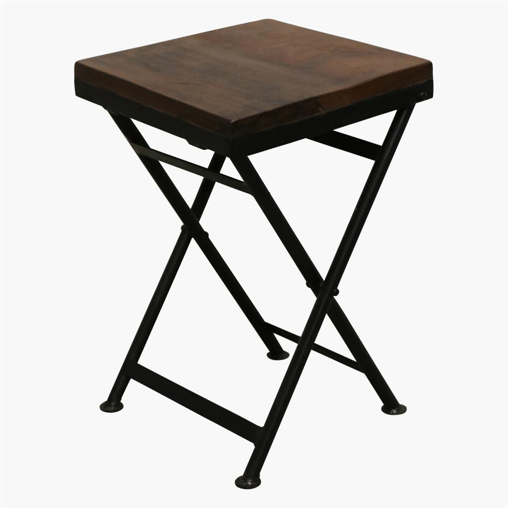 Factory folding bistro stool - Image 2