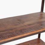 Factory wandkast met houten planken