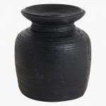 Neck pot Nepal black - M