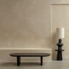 Bullnose coffee table black