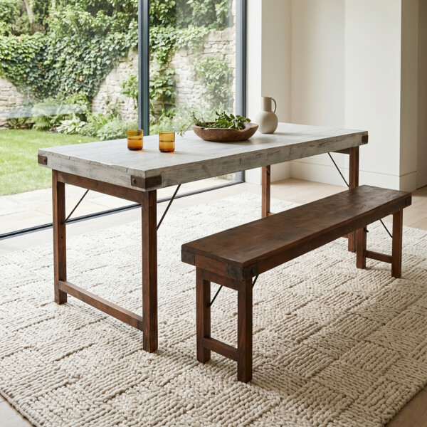 Eettafel wit opklapbaar