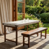 Eettafel wit opklapbaar