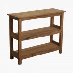 Teakhouten schoenenrek