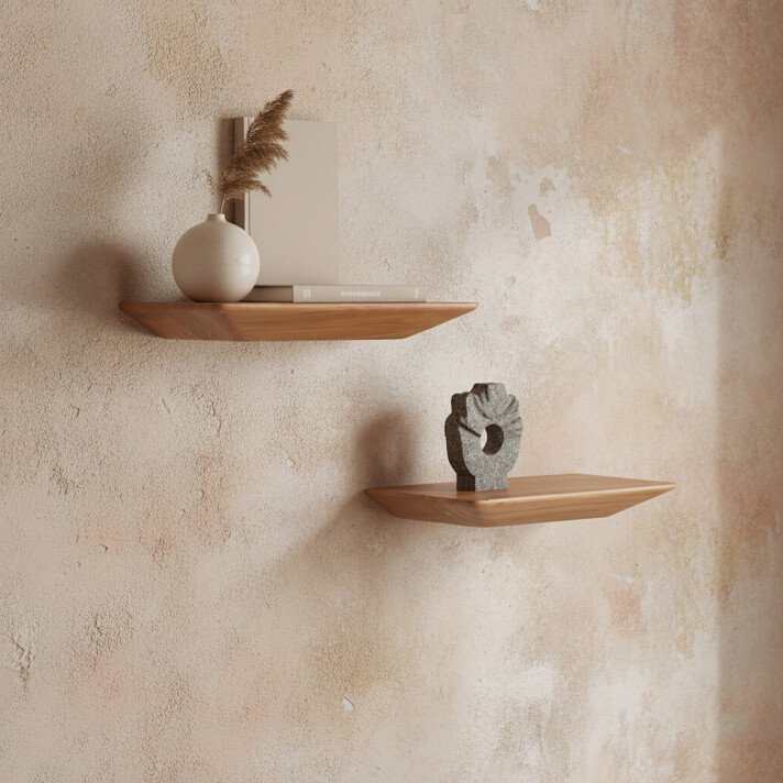 Craftsman wall shelf 25 cm SET/2