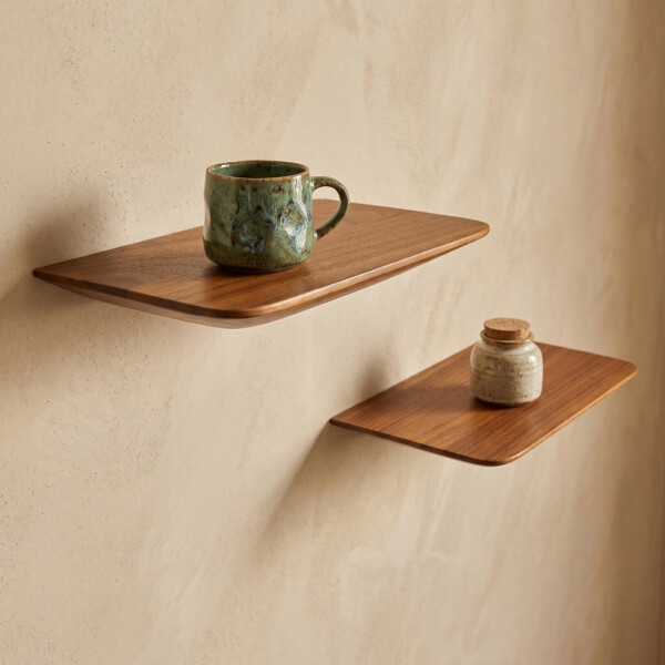 Craftsman wall shelf 25 cm SET/2