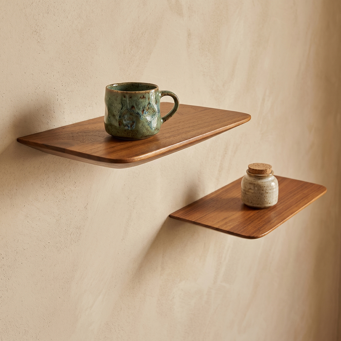 G.SHELF 900・ウォールナット G.CRAFTMAN Craftsman wall shelf 90 cm - Raw Materials