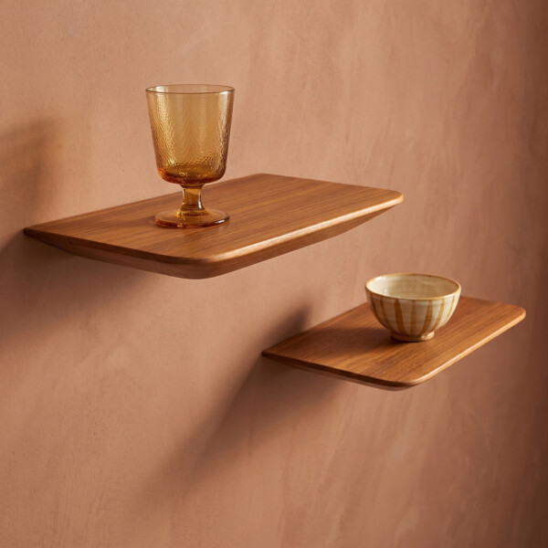 Craftsman wall shelf 25 cm SET/2