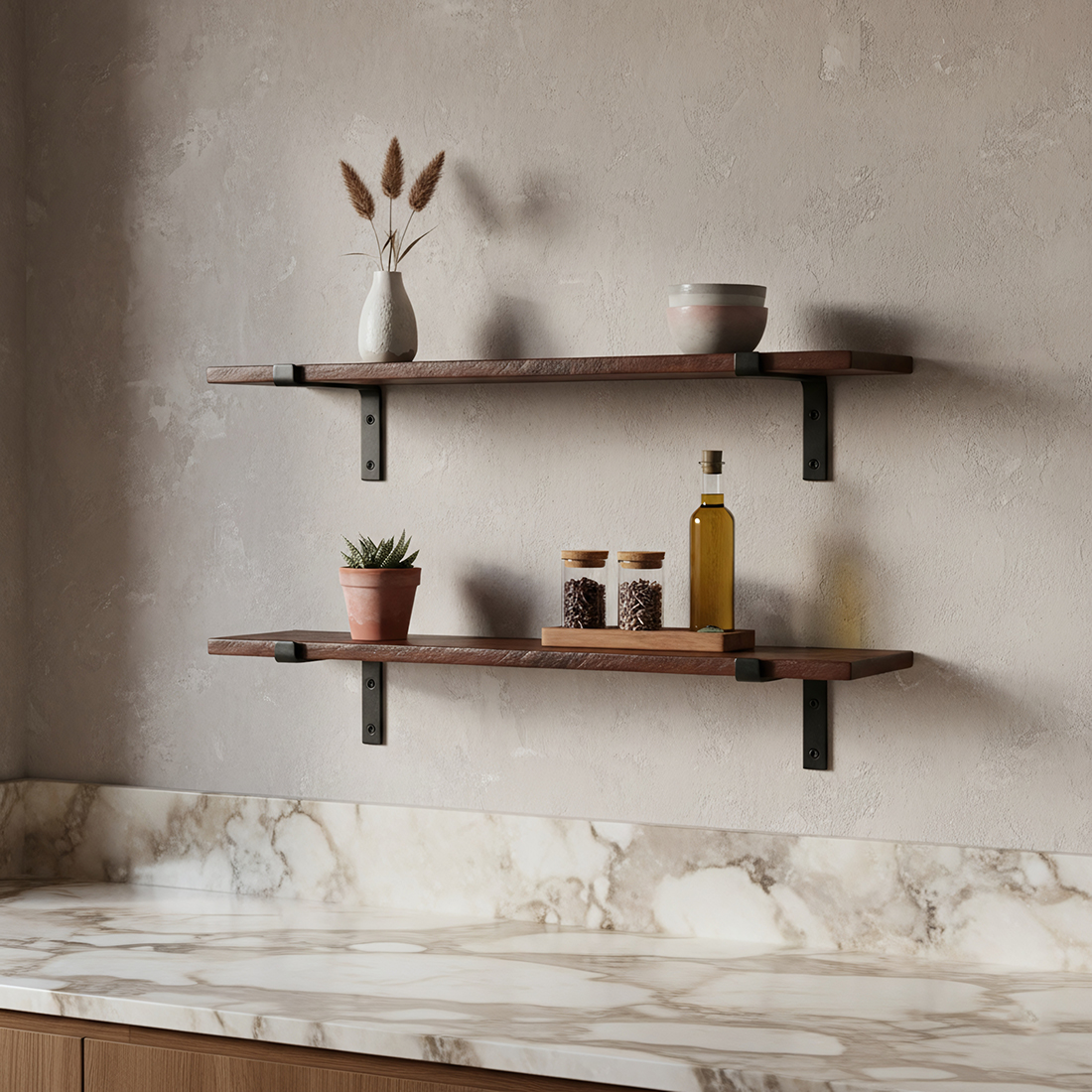 Factory wall shelf 80 cm - Image 2