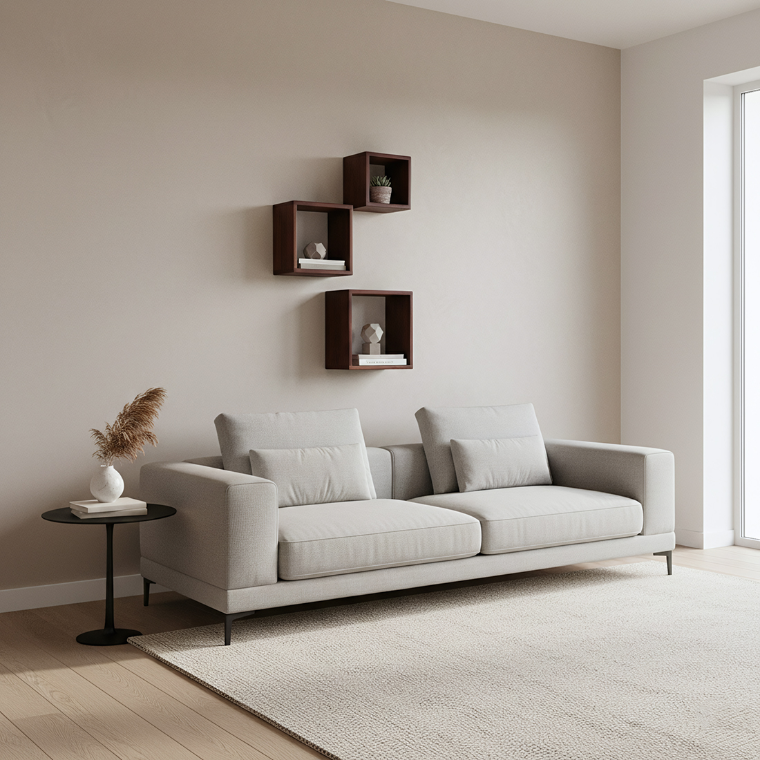 Factory Cube open wandplank, set van 3 - Afbeelding 5