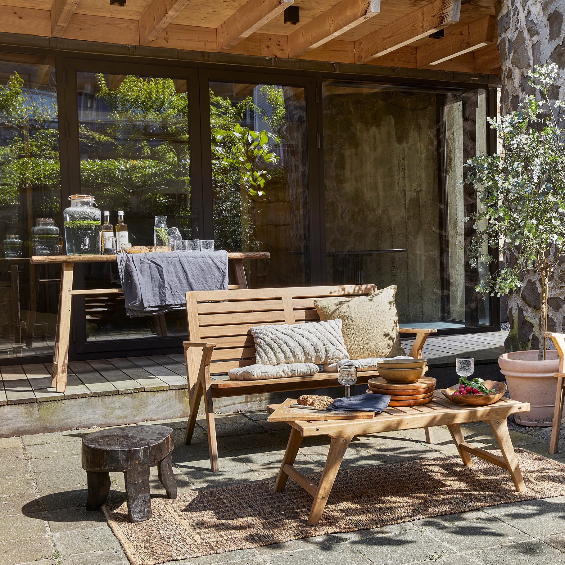 Freya eetkamerstoel crème