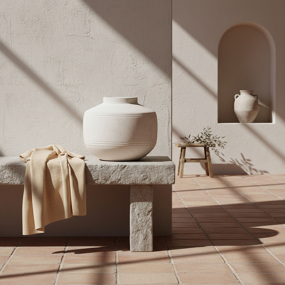 Chalk vase Charan