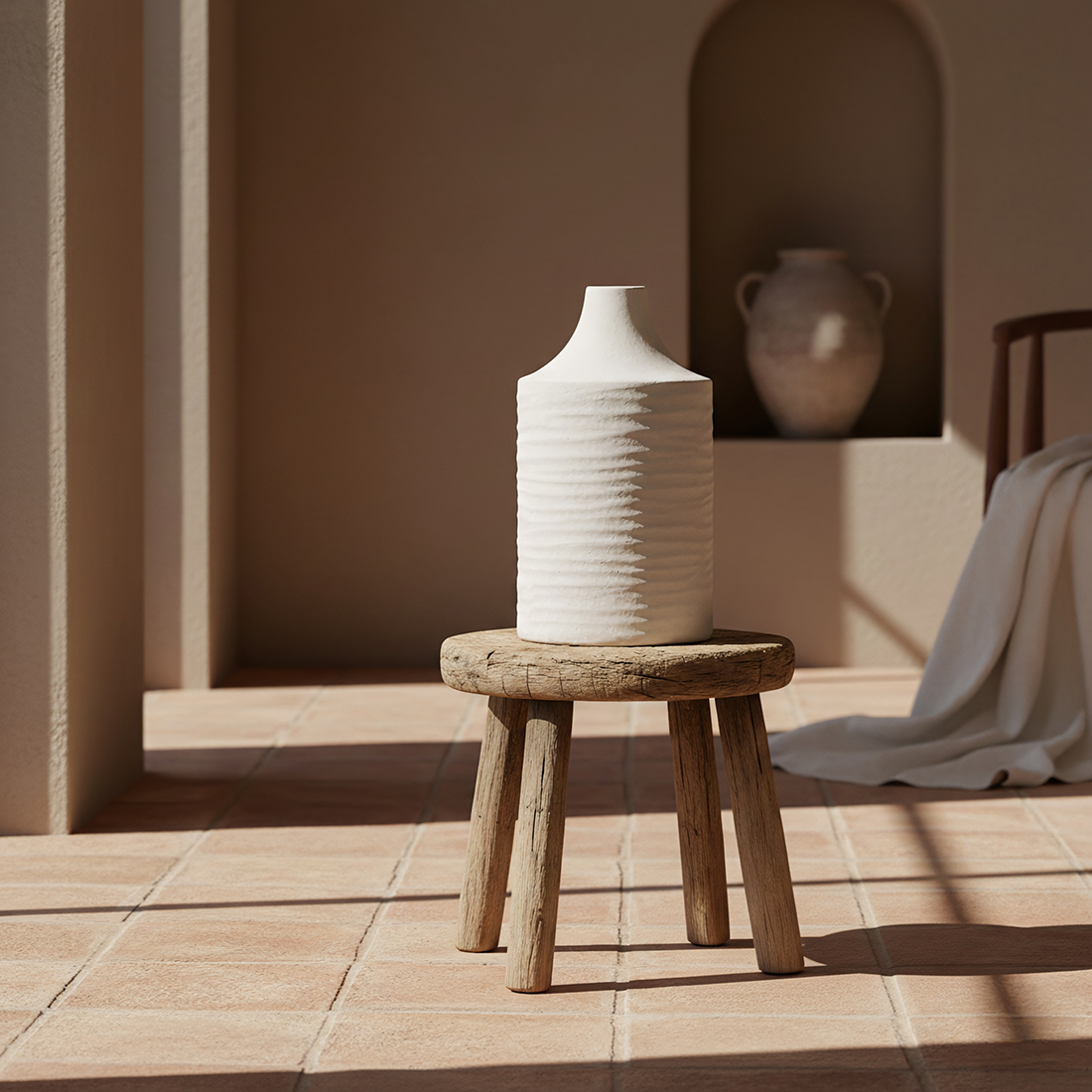 BSST00122_45 Chalk vase Chira