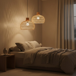 Maze lamp natural small