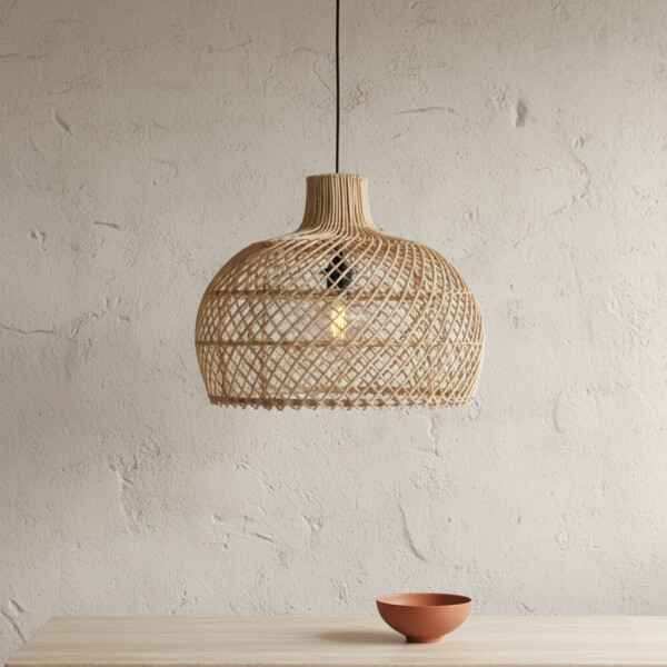 Maze lamp natural small