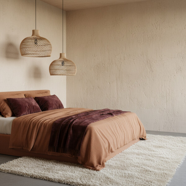 Maze lamp natural small