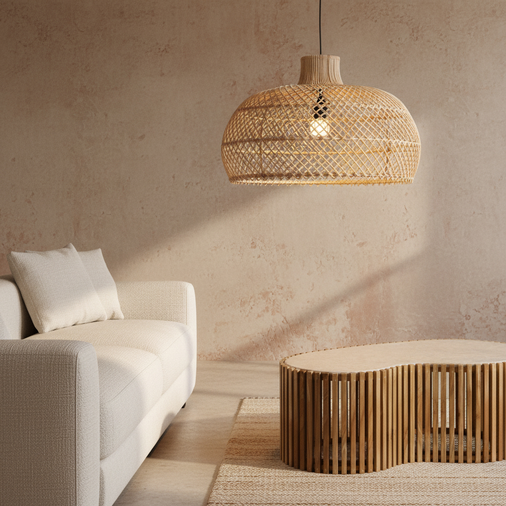 Maze hanglamp naturel L