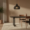 Maze lamp black small