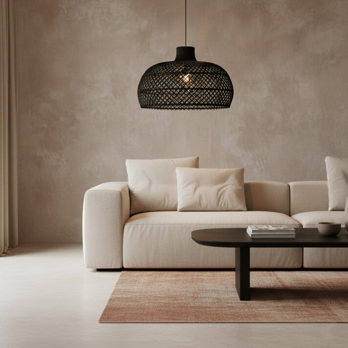 Maze hanglamp zwart L