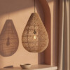 Maze hanglamp Drop naturel