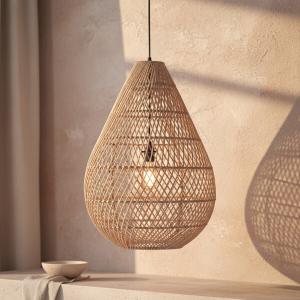 Maze hanglamp Drop naturel