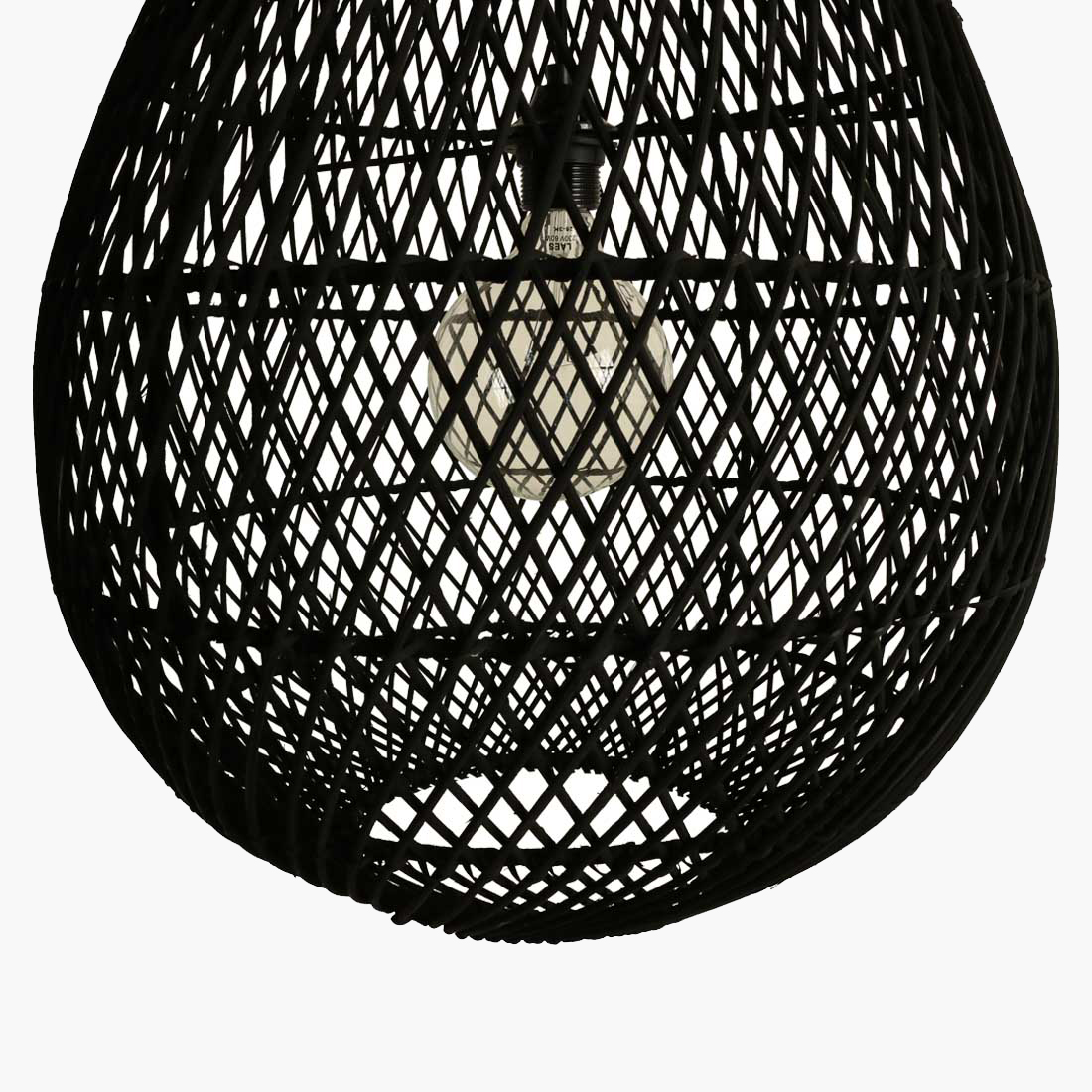 Maze hanglamp Drop zwart