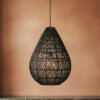Maze hanglamp Drop zwart