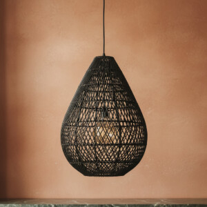 LIRA00903B_40 Maze hanglamp Drop zwart