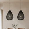 Maze hanglamp Drop zwart