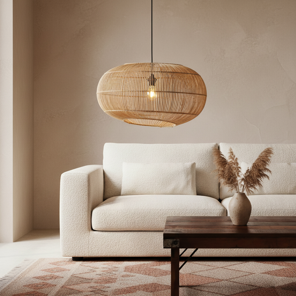 Luna lamp Orbit naturel
