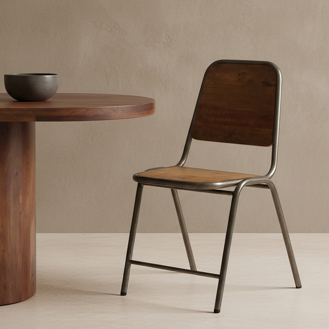 Factory eetkamerstoel stapelbaar