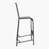 Java iron bar chair black