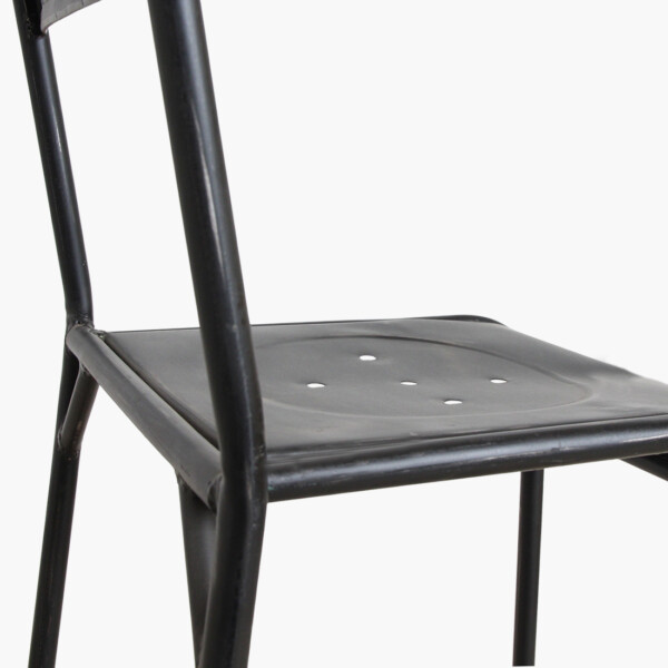 Java iron bar chair black