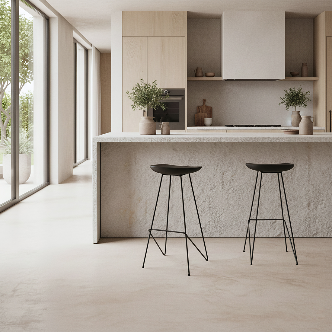 Loft bar stool black - Image 2