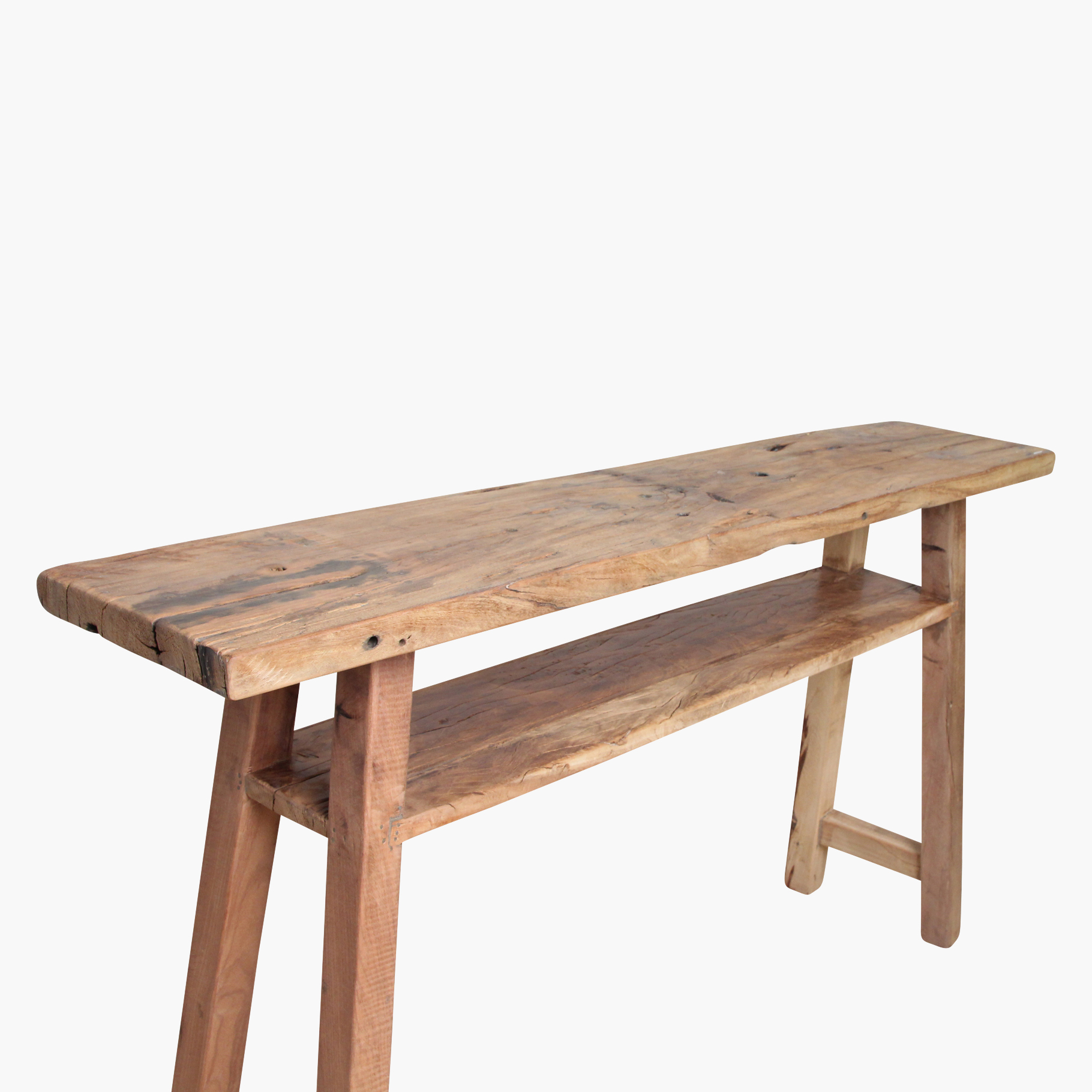 Farmwood console large double top