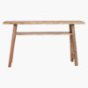 Farmwood console large double top