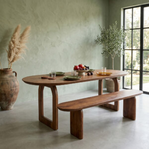 TAMW00040A_53 Bullnose dining table open brown