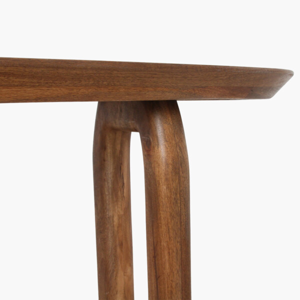 Bullnose console brown