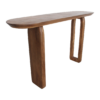 Bullnose console brown