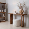 Bullnose console brown