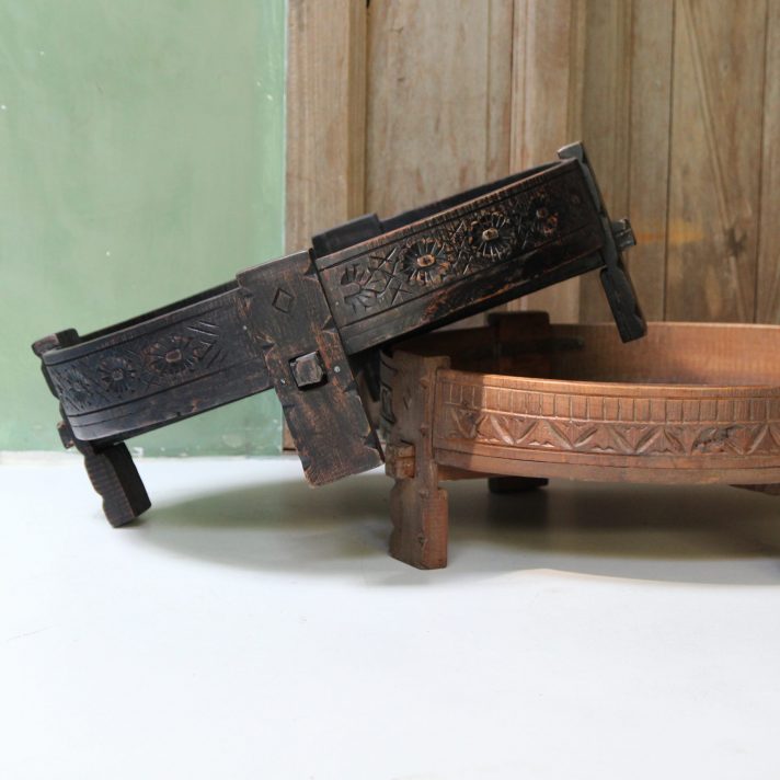 Grinder bijzettafel zwart